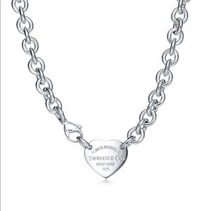 Return to Tiffany Heart Tag Choker